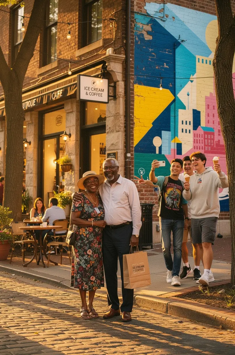 Modern office environment